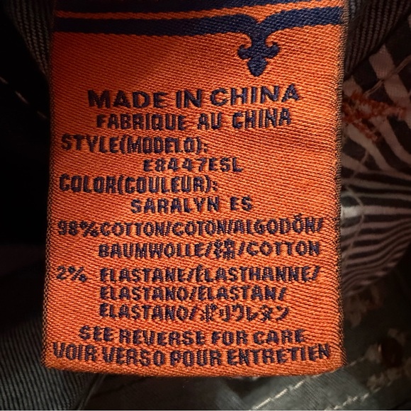 Rock Revival 27 (28X33) Saralyn Easy Skinny Low rise Dark Embroidery Flap Pocket - Picture 12 of 12